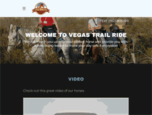 Tablet Screenshot of lasvegastrailriding.com